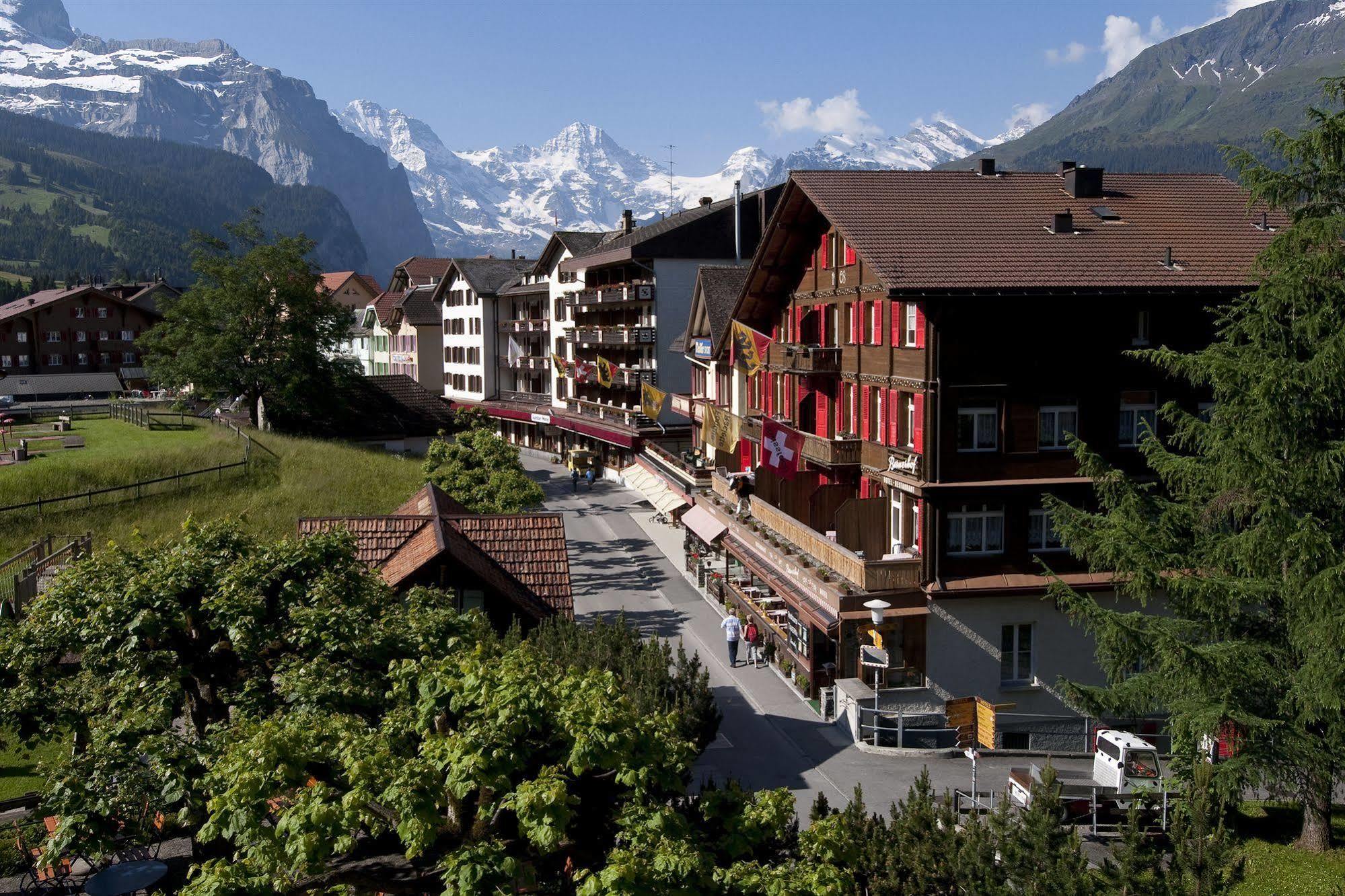 Swiss Lodge Hotel Bernerhof เวงเงน ภายนอก รูปภาพ