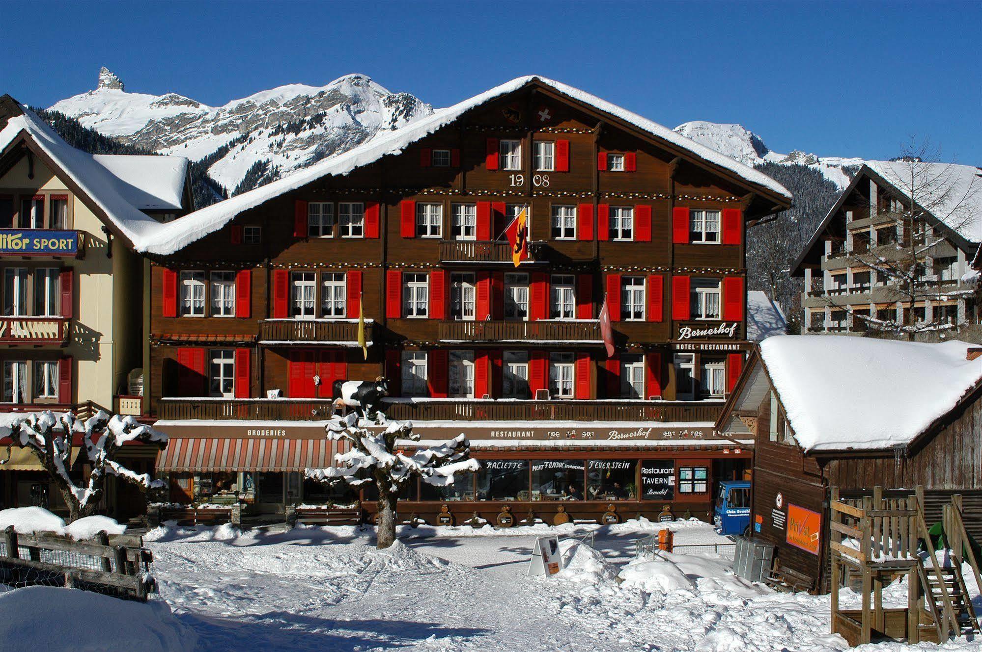 Swiss Lodge Hotel Bernerhof เวงเงน ภายนอก รูปภาพ